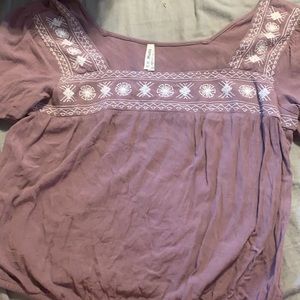 cute off the shoulder top loose fitting